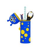 Kawaii 2 in 1 Soft Silicone Pencil Case - Monster - Image 2