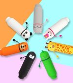Kawaii 2 in 1 Soft Silicone Pencil Case - Monster - Image 4