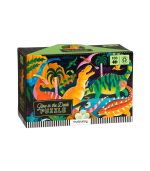 Dinosaur Park 100 Piece Glow In The Dark Puzzle