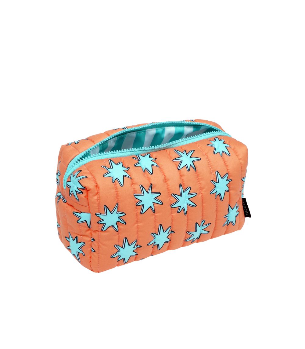 MYKOCOS (1) Stars Quilted Small Pouch - Image 1
