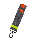 Happy Keychain, Orange/Grey - Image 2