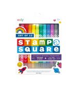 Stamp A Square Double Ended Markers - Set of 12