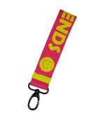 Best Friends Keychain, Yellow/Glittery Pink - Image 2