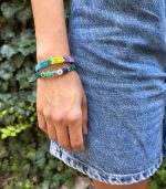 Mamacita Arrow Tile Bracelet, Multicolor - Image 2