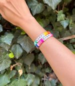 Mamacita Happy Tile Bracelet, Multicolour - Image 2