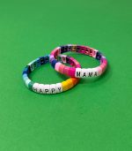 Mamacita Happy Tile Bracelet, Multicolour - Image 3
