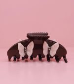 Mocha Butterfly Clip - Image 6