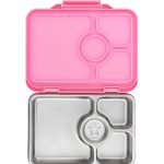 Yumbox Pret Stainless Steel - 4-sections Versailles Pink