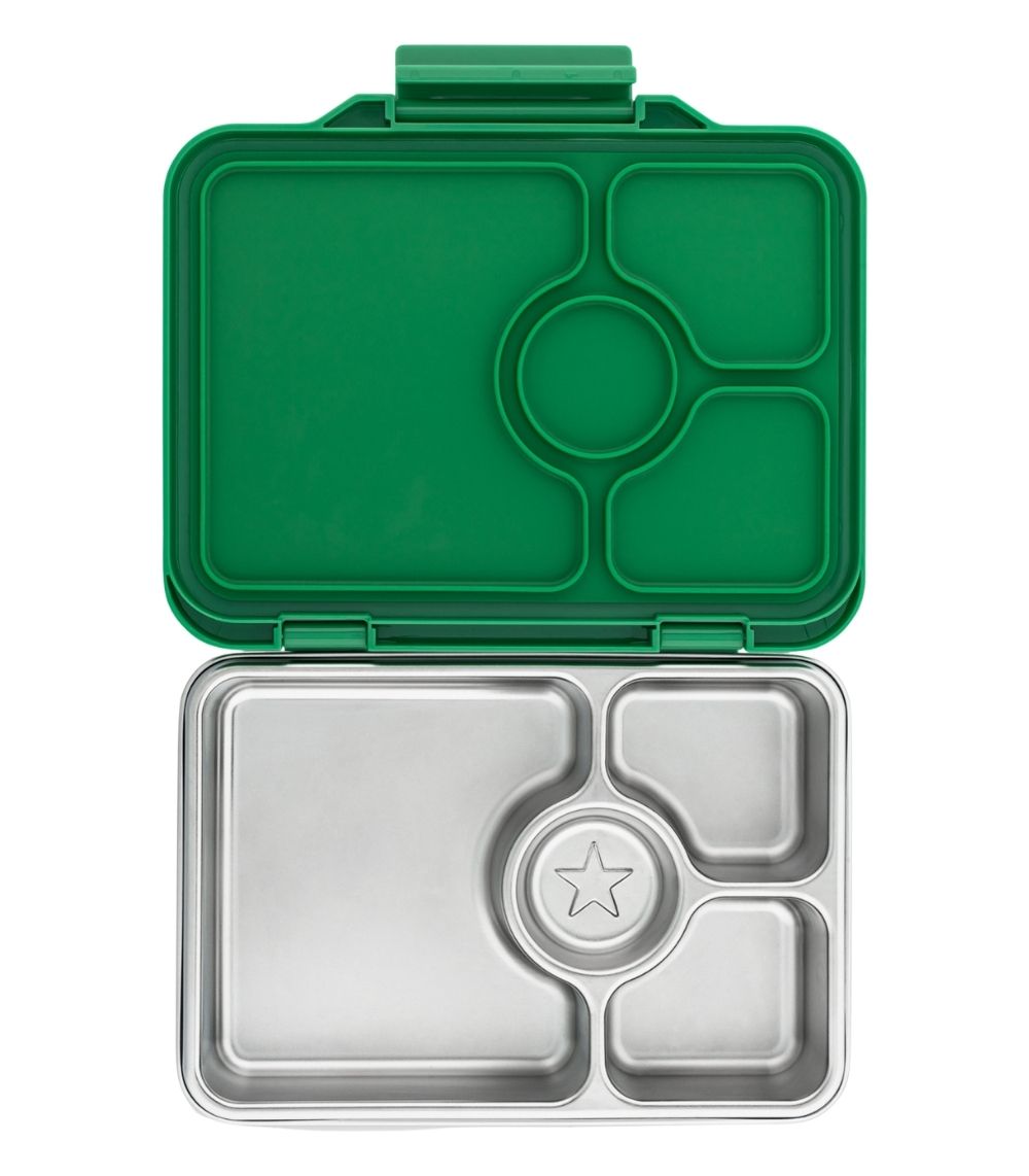214 Yumbox Pret Stainless Steel Bento, Pomme Green - Image 1