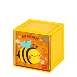 Stackable Desk Storage Box - Cutie Cube - Bee