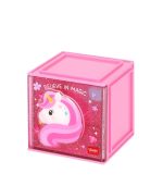 Stackable Desk Storage Box - Cutie Cube - Unicorn