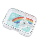 Yumbox Panino - 4-sections Power Pink/Rainbow Tray - Image 4