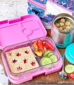 Yumbox Panino - 4-sections Power Pink/Rainbow Tray - Image 5