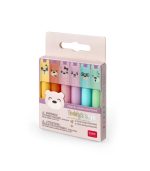 Set Of 6 Mini Pastel Highlighters - Teddy's Style - Image 2