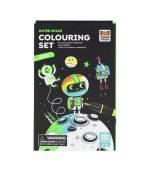 Neon Colouring Set - Outer Space