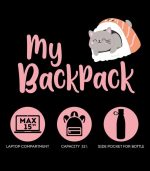 My Backpack Sushi Cat Backpack - Image 3
