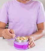 Insulated Mini Food Jar, Dusk Purple 200ml - Image 2