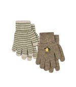 2 Pack Filla Gloves, Lemon/Stripe