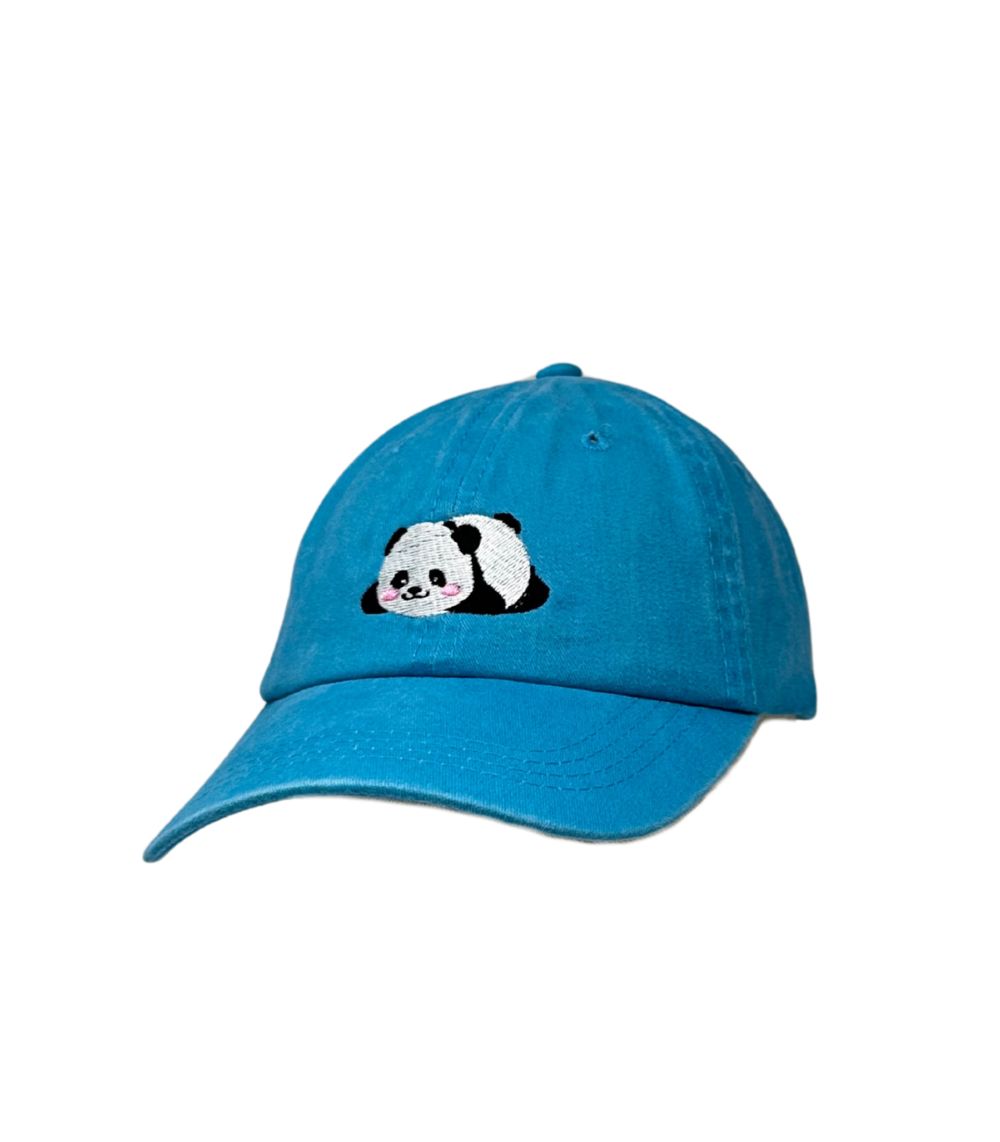 46 Kawaii Panda Kids Jockey Hat (3-8Y) - Image 1