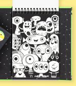 Neon Colouring Set - Outer Space - Image 6