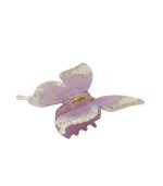 Butterfly Crystal Clip In Candy Lilac - Image 5