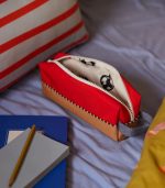 Pencil Case Colourblocking - Red Hat + Jane Beige - Image 4