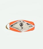 Pencil Case Colourblocking - Lifebuoy Orange + Shark Grey - Image 3