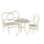 Cafe Set, Mouse, Small - Off White