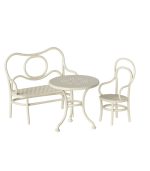Cafe Set, Mouse, Small - Off White