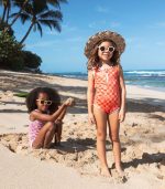 Checkered Love Sleeveless Swimsuit - Image 2