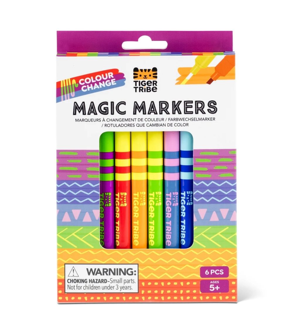 9 Colour Change Magic Markers - Image 1