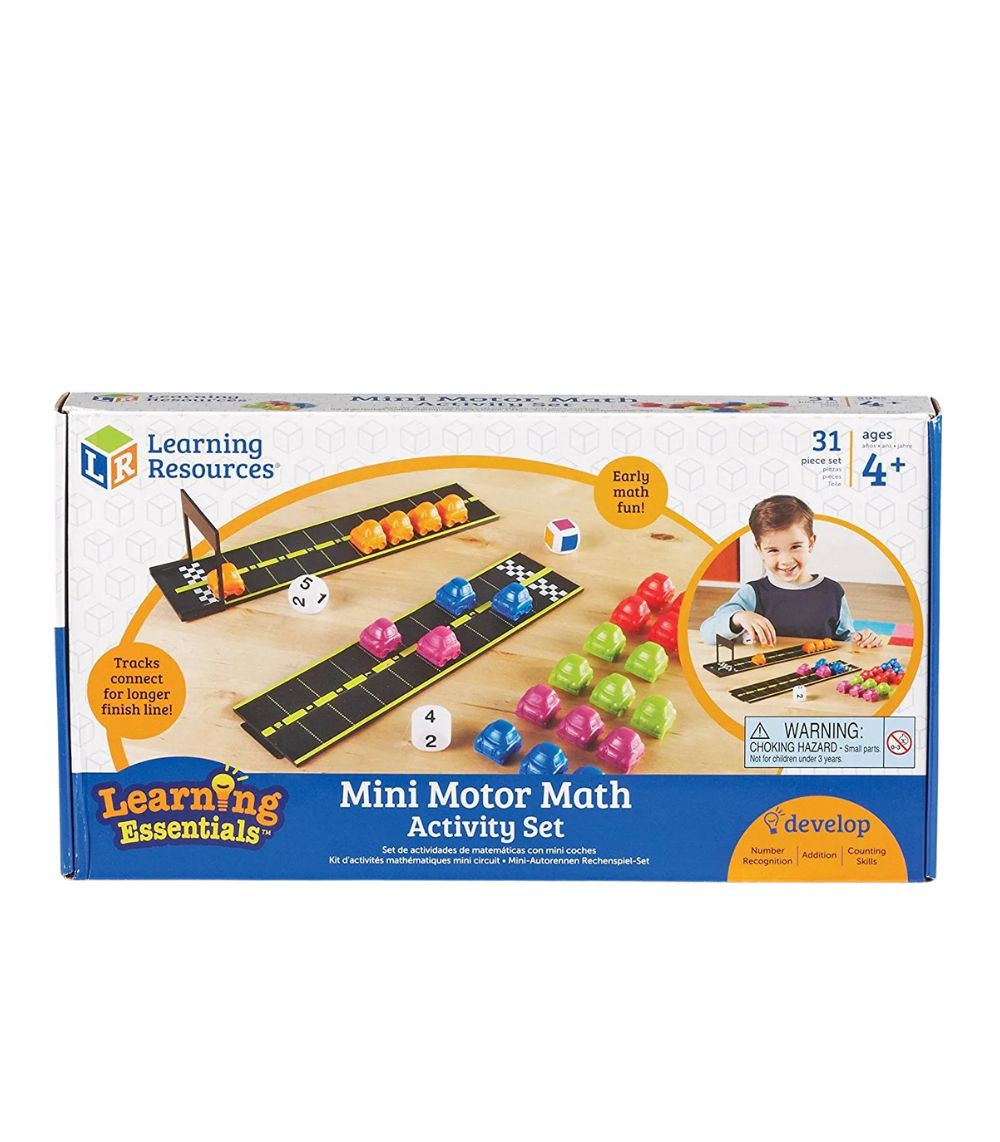 91 Mini Motor Math Activity Set - Image 1