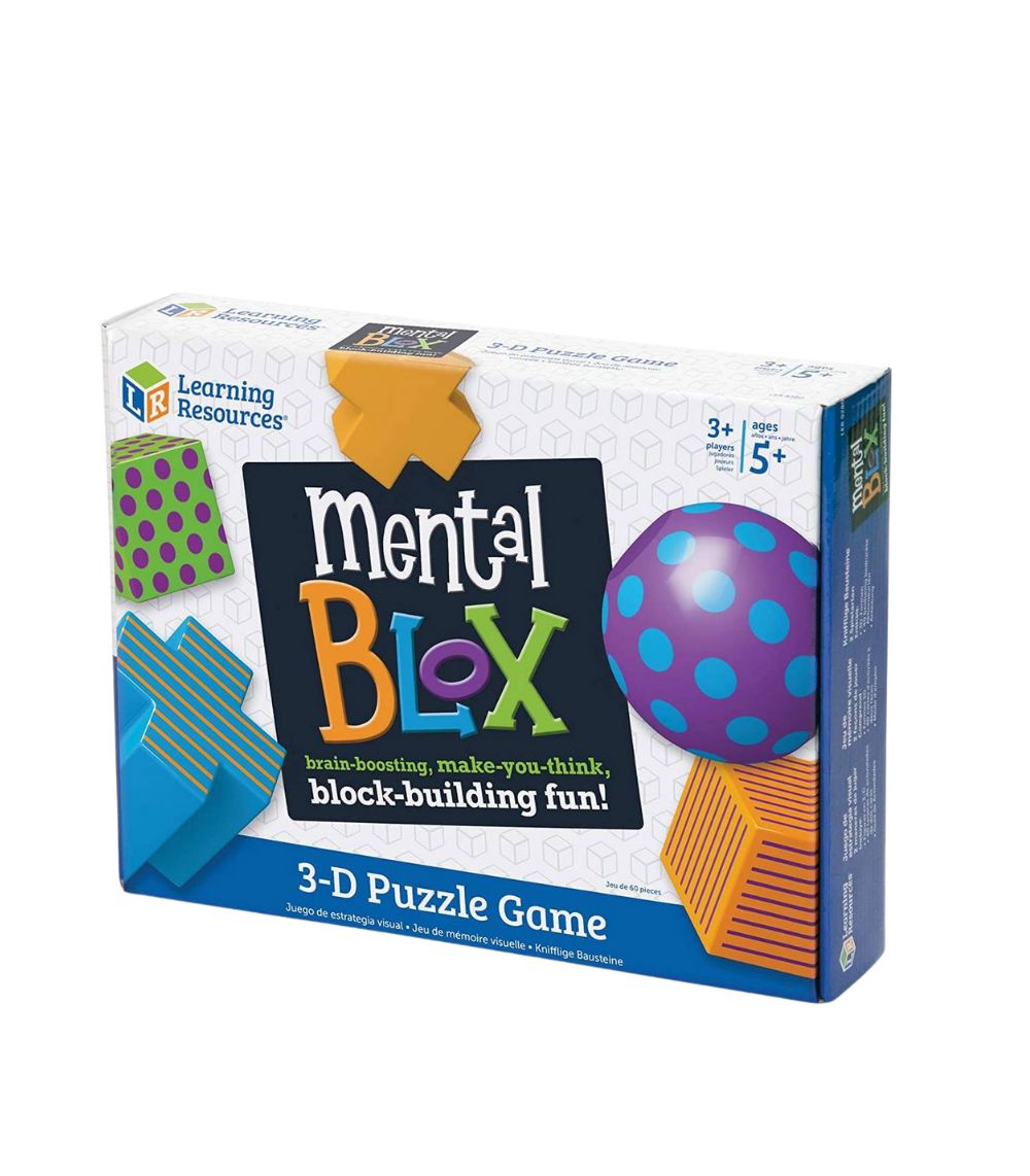 Learning Resources (4) Mental Blox Critical Thinking Game - Image 1