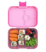 Yumbox Panino - 4-sections Power Pink/Rainbow Tray - Image 3