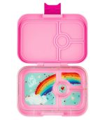 Yumbox Panino - 4-sections Power Pink/Rainbow Tray