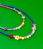 Peach Cloud Personalized Necklace - Image 2