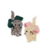 2 Pack Bow Kitty Hair Clip, Bow Kitty - Image 2