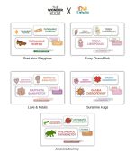Classic School Set Labels - Back To Cool Collection