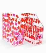 Plexiglass Paper Organizer Folder, Love - Image 3