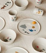 Cees Bowl 4-Pack, Around The World/Sandy - Image 2