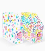 Plexiglass Paper Organizer Folder, Stars - Image 3