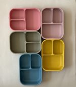 Lunch Box Bento Silicone Watermelon 800ml - Image 3