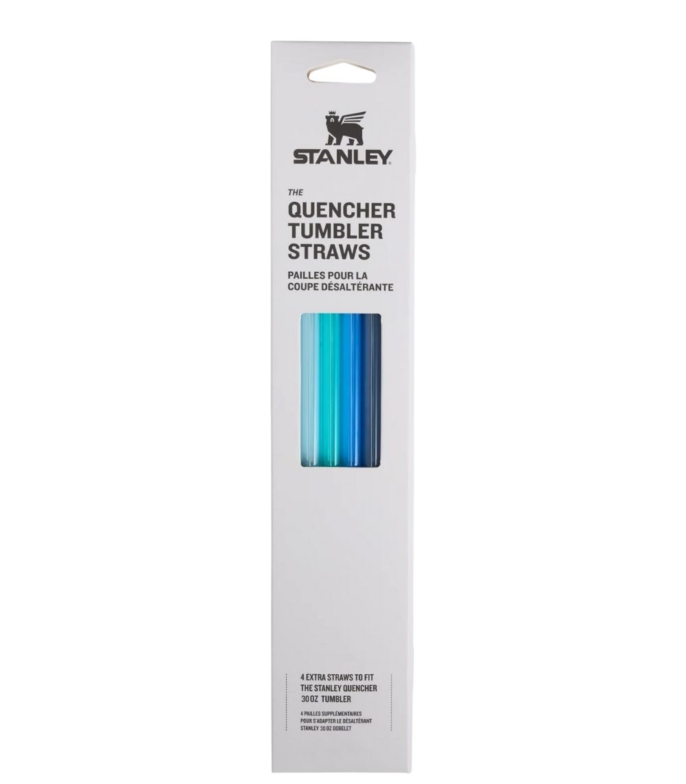 110 Adventure Quencher Travel Tumbler Straws - 0.89L, 4-Pack Blue - Image 1