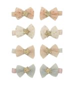 Tutu Bow Mini Clips