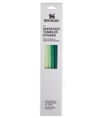 Adventure Quencher Travel Tumbler Straws - 1.18L, 4-Pack Green