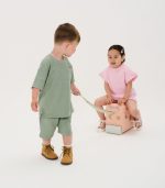 Kids Ride-on Suitcase, Dusty Pink - Image 8