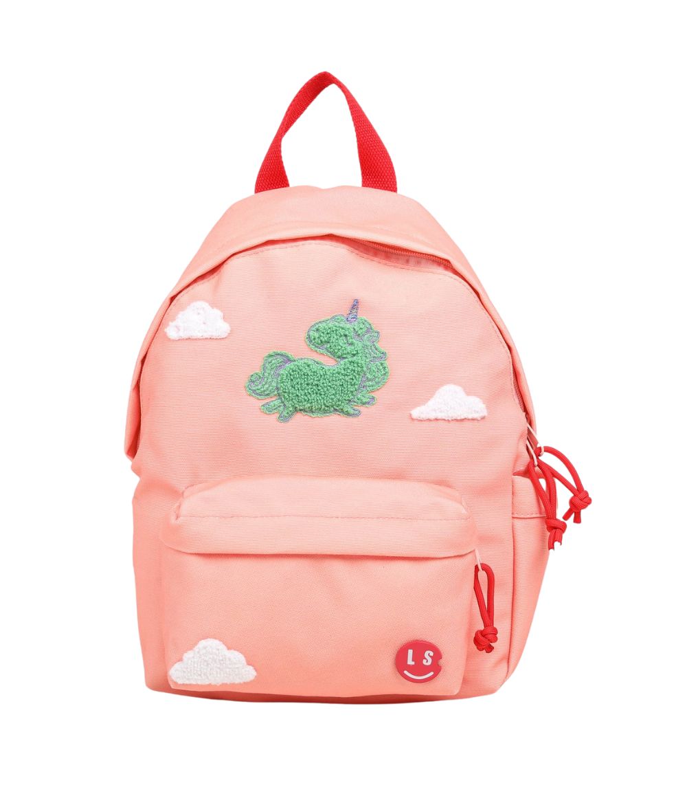 136 Small Backpack, Drizzle Unicorn - Image 1
