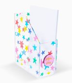 Plexiglass Paper Organizer Folder, Stars - Image 2
