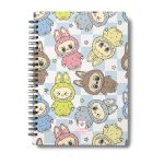 Furry Chaos 17x25 Spiral Notebook