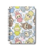 Furry Chaos 17x25 Spiral Notebook